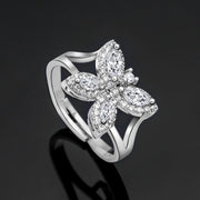Luxury 4PCS Wedding Jewelry Set For Women Wedding Party Zirconia Dubai Bridal jewelry Set 2024