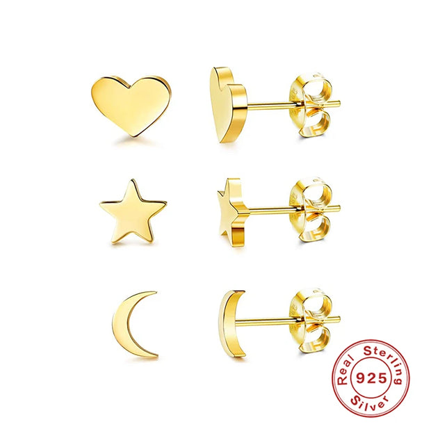 Multible Earring Jewelry Sets Earring for Women Fashion Casual Earrings Jewelry Circle Star Flower Geometry Piercing Earing