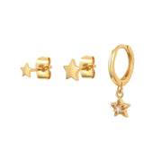 Multible Earring Jewelry Sets Earring for Women Fashion Casual Earrings Jewelry Circle Star Flower Geometry Piercing Earing