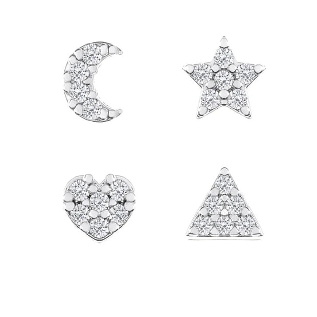 Multible Earring Jewelry Sets Earring for Women Fashion Casual Earrings Jewelry Circle Star Flower Geometry Piercing Earing