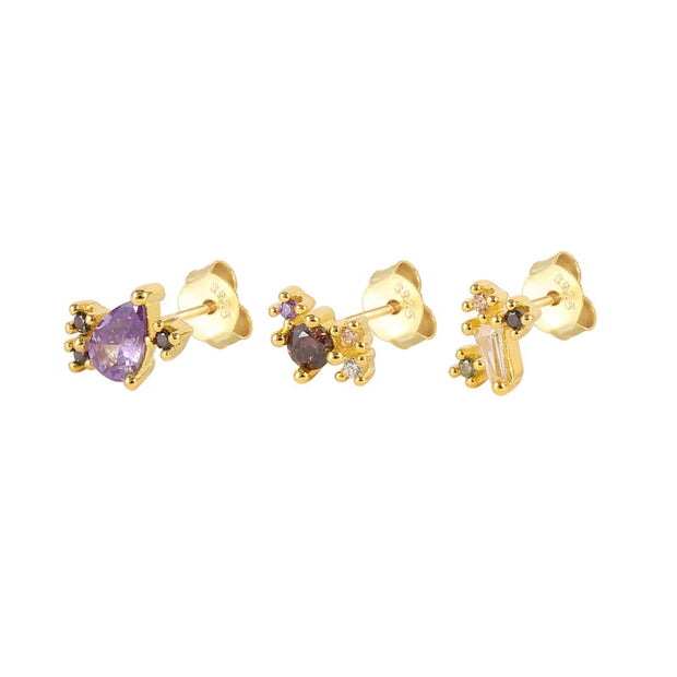 Multible Earring Jewelry Sets Earring for Women Fashion Casual Earrings Jewelry Circle Star Flower Geometry Piercing Earing