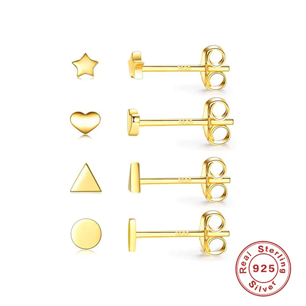 Multible Earring Jewelry Sets Earring for Women Fashion Casual Earrings Jewelry Circle Star Flower Geometry Piercing Earing
