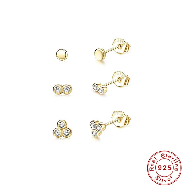 Multible Earring Jewelry Sets Earring for Women Fashion Casual Earrings Jewelry Circle Star Flower Geometry Piercing Earing