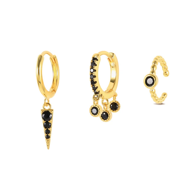 Multible Earring Jewelry Sets Earring for Women Fashion Casual Earrings Jewelry Circle Star Flower Geometry Piercing Earing