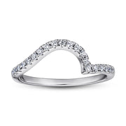 Ring Set For Women Lady Pure 100% 925 Sterling Silver Zircon Wedding  Engagement Twist Ring Jewelry Band For Party