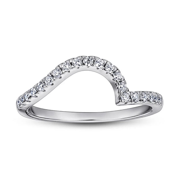 Ring Set For Women Lady Pure 100% 925 Sterling Silver Zircon Wedding  Engagement Twist Ring Jewelry Band For Party