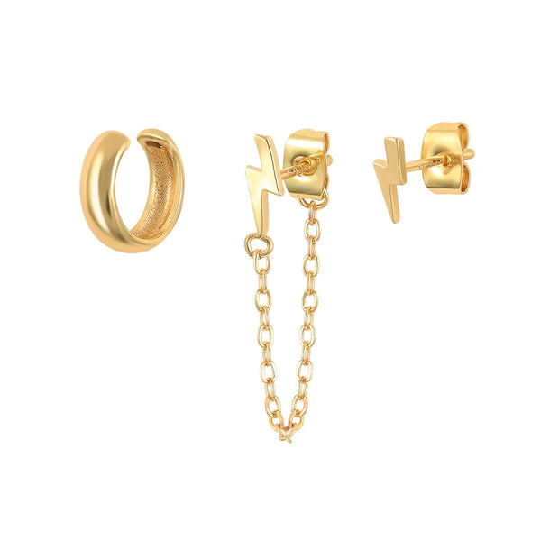 Multible Earring Jewelry Sets Earring for Women Fashion Casual Earrings Jewelry Circle Star Flower Geometry Piercing Earing