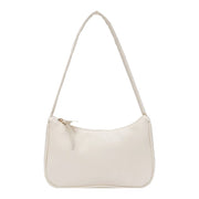 Retro Forearm Bag Women's Bow Handbag PU Leather Bag For Outdoor shopping