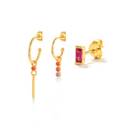 Multible Earring Jewelry Sets Earring for Women Fashion Casual Earrings Jewelry Circle Star Flower Geometry Piercing Earing