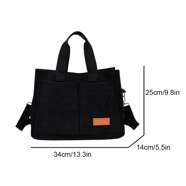 handbag, large capacity new fashionable canvas shoulder bag, crossbody bag,  bag  zwq