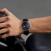 BERNY Men's Mechanical Watch Sapphire Miyota 8215 Multifunction Super Luminous Watch Compass Tire Dial Cool Play Men Wristwatch