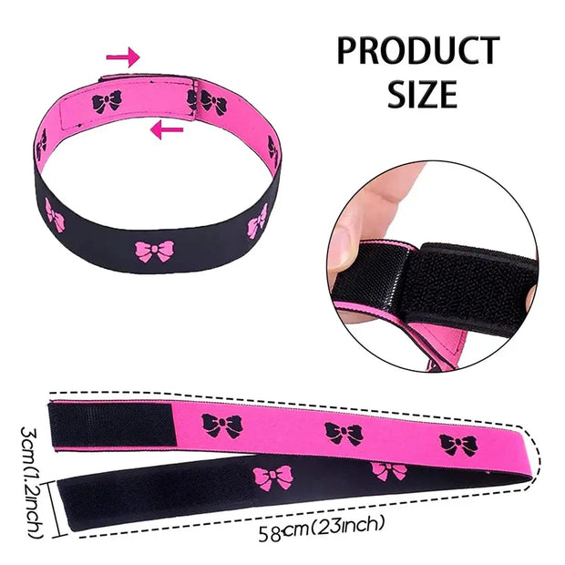 Elastic Band for Wig Edges Wrap Wig Band Lace Melting Band to Lay Edges Baby Hair Edge Adjustable Wig Melt Bands