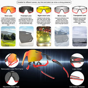 X-TIGER Cycling Glasses UV400 Photochromic Cycling Sunglasses Sports Polarized Men's Sunglasses MTB Racing Bike Glasses Eyewear