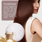 Organic Rice Shampoo Soap Bar Oil Free Conditioning Soap Rice Water Protein Nourishing Anti-loss Hair Hair Growth Soap Bar
