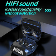 Sleep Invisible Stereo Headset IPX5 Waterproof Wireless Bluetooth Earphone Earbuds with Mic for Phone Bluetooth 5.3 Headphones