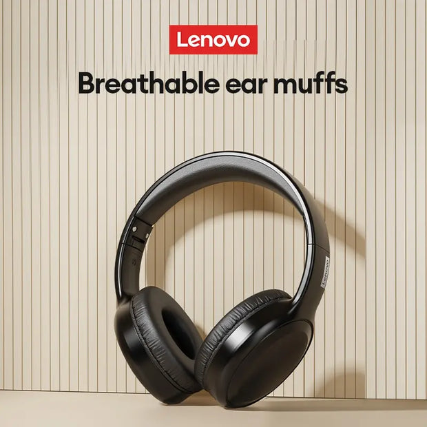 Lenovo TH30 Wireless Headphones Bluetooth 5.3 Earphones Foldable Gaming Headset Sport Headphone with Mic Music Earbuds 250mAh