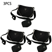 Nylon  Bag For Women Fashion Portable Casual Underarm Bag Students Cross Body Bag