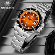 ADDIESDIVE 41mm Top Brand Sports Diver Watch Ceramic Bezel Colorful Dial  AD2089 Reloj Hombre 200m Waterproof NEW Quartz Watches