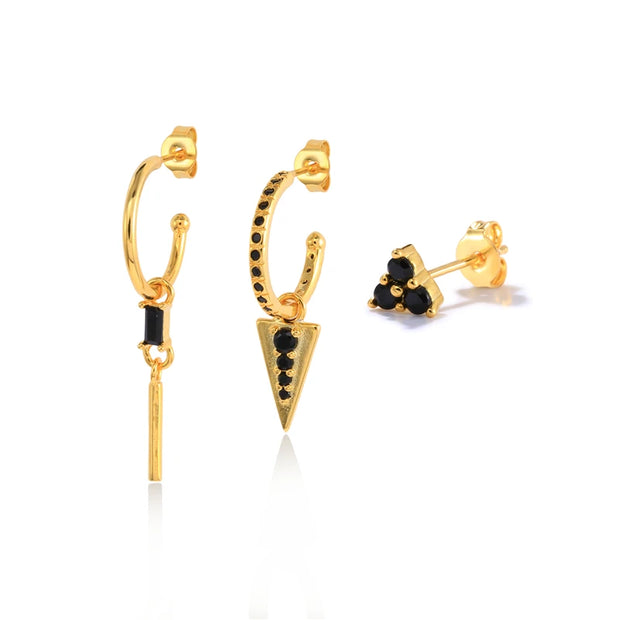 Multible Earring Jewelry Sets Earring for Women Fashion Casual Earrings Jewelry Circle Star Flower Geometry Piercing Earing