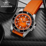 ADDIESDIVE 41mm Top Brand Sports Diver Watch Ceramic Bezel Colorful Dial  AD2089 Reloj Hombre 200m Waterproof NEW Quartz Watches