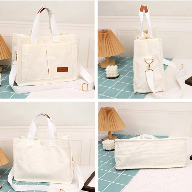 handbag, large capacity new fashionable canvas shoulder bag, crossbody bag,  bag  zwq