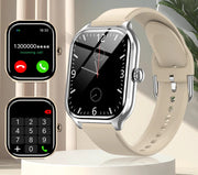 2025 New Smart Watch Bluetooth Call Message Reminder 24 Hour Health Monitoring Smart Watch Gift for Men and Women