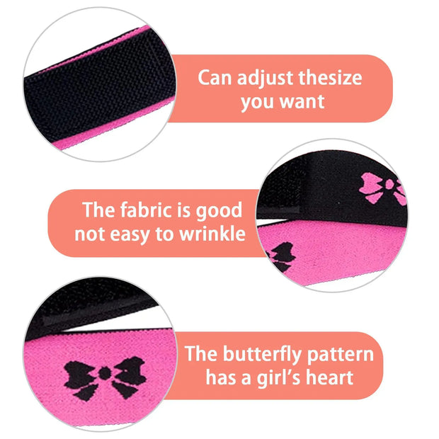 Elastic Band for Wig Edges Wrap Wig Band Lace Melting Band to Lay Edges Baby Hair Edge Adjustable Wig Melt Bands
