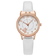 Luminous Kids Children Watch Digital Round Dial Children Watch Leather Strap Quartz Watches Kid Girls Clock Relogio Montre Reloj