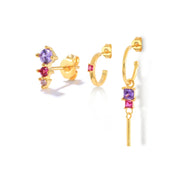 Multible Earring Jewelry Sets Earring for Women Fashion Casual Earrings Jewelry Circle Star Flower Geometry Piercing Earing