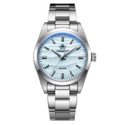 ADDIESDIVE Men's Watch Sand Dial 36mm Quartz Watch 100m Waterproof 316L Stainless Steel AR Coated Dome Glass WristWatch for Men