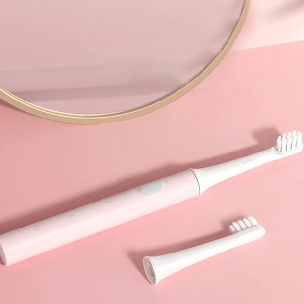 Mijia T100 Sonic Electric Toothbrush Mi Smart Waterproof Tooth Head Brush IPX7 Rechargeable USB for Teeth Brush Whitening