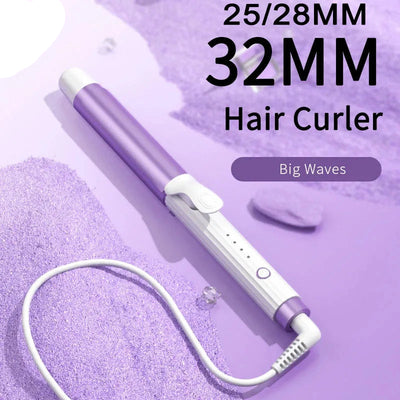 Hair Curler Large Volume Does Not Hurt The Hair Perm Negative Ion 32mm Bangs Lasting Syling Electric Curling Iron